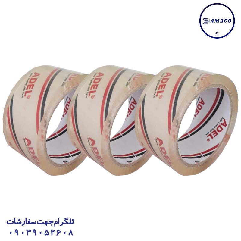 عکس چسب پهن چسب پهن 90 یارد ادل
