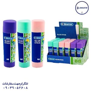 عکس چسب ماتیکی چسب ماتیکی 8 گرم پاستلی کد 111608 (24) استورم