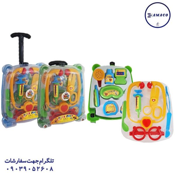 عکس اسباب بازی های دخترانه ست پزشکی چمدانی کوچک تاپ تویز
