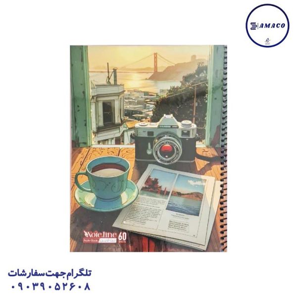 عکس دفتر دفتر 60 نقاشی مجلد فنری فانتزی نت لاین