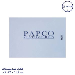 عکس ملزومات اداری طلق صحافی 80 برگی ضخیم A4 کد 2 پاپکو