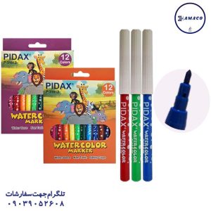 عکس نوشت افزار ماژیک نقاشی 12 رنگ کد 31012 پیداکس