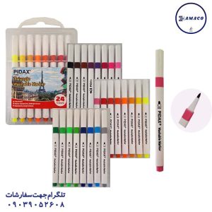 عکس نوشت افزار ماژیک نقاشی 24 رنگ کیفی کد 2224 پیداکس