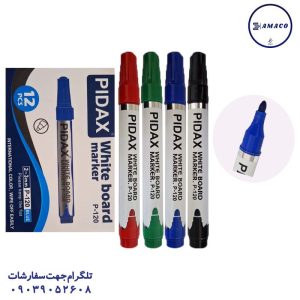 عکس نوشت افزار ماژیک وایت برد نوک گرد کد 120 پیداکس