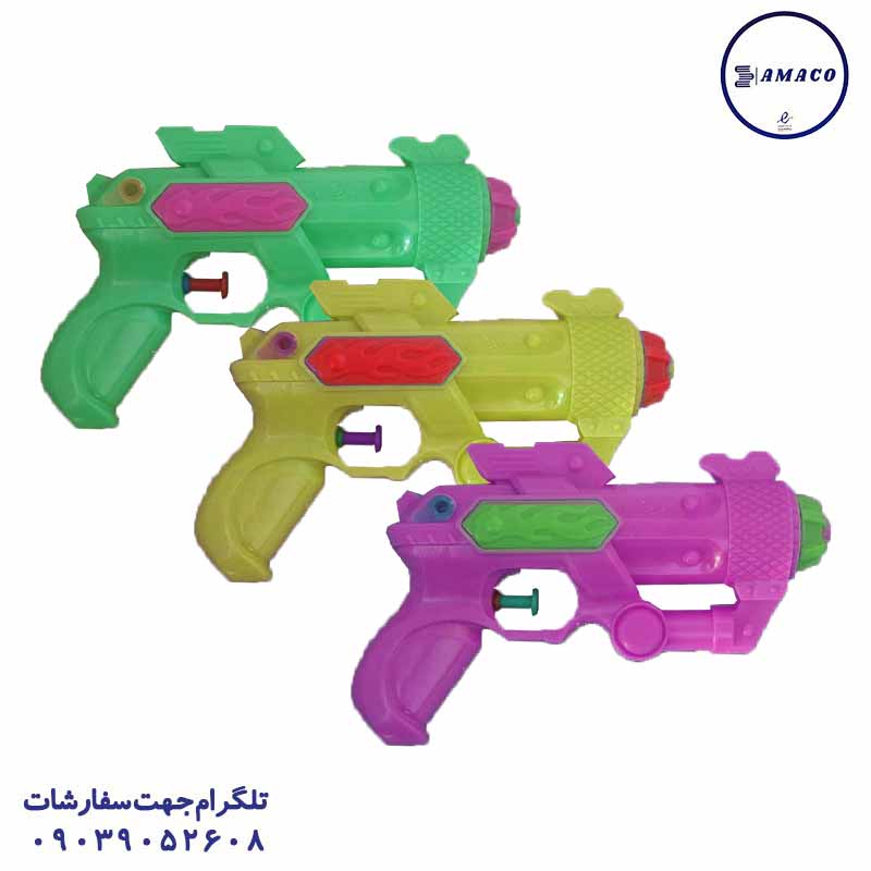 عکس اسباب بازی های پسرانه تفنگ آبپاش سلفونی فجر نور کد 88