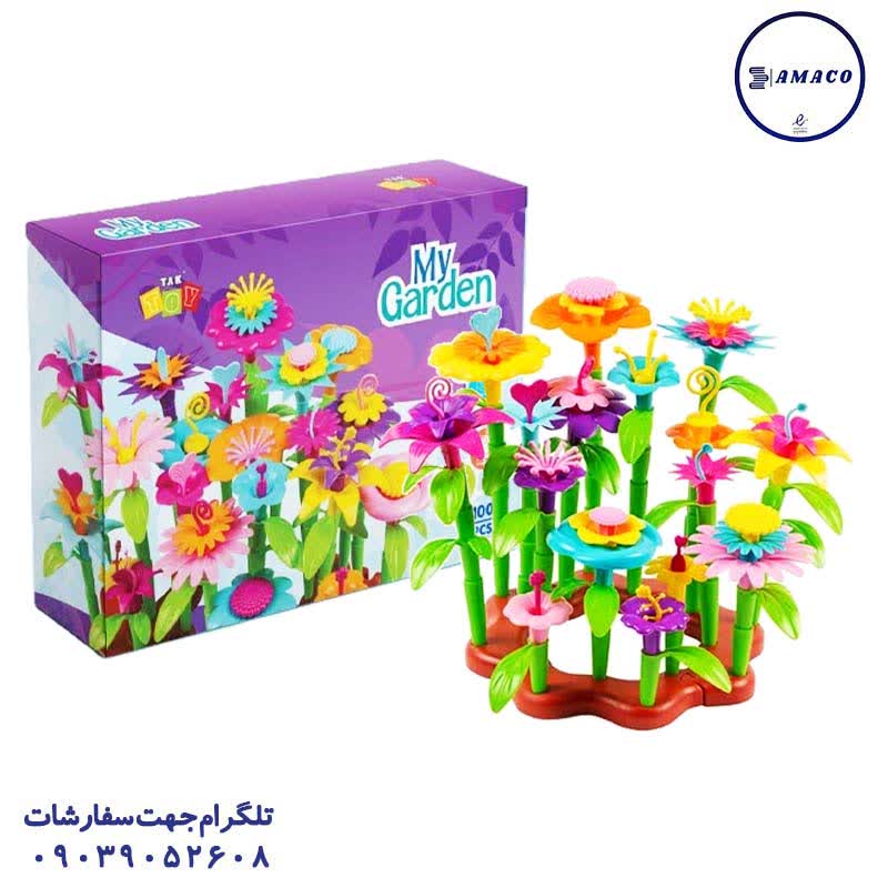 خرید باغچه من 100 قطعه جعبه ای تک توی عکس اسباب بازی های عمومی باغچه من 100 قطعه جعبه ای تک توی