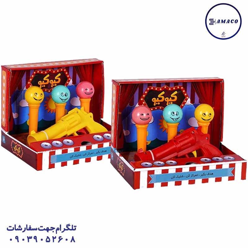 عکس اسباب بازی های پسرانه تفنگ کیو کیو پاپارو