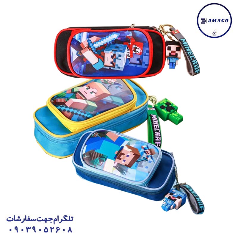 عکس جامدادی کلاسیک جامدادی پارچه ای فانتزی کد 29 هرو