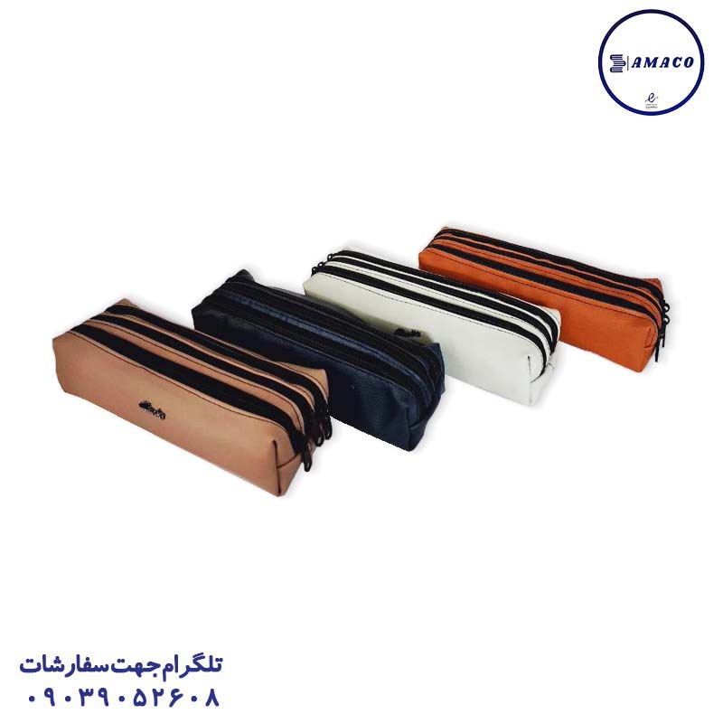 خرید جامدادی 3 زیپ چرم تکرنگ و فانتزی (150) عکس جامدادی فانتزی جامدادی 3 زیپ چرم تکرنگ و فانتزی (150)