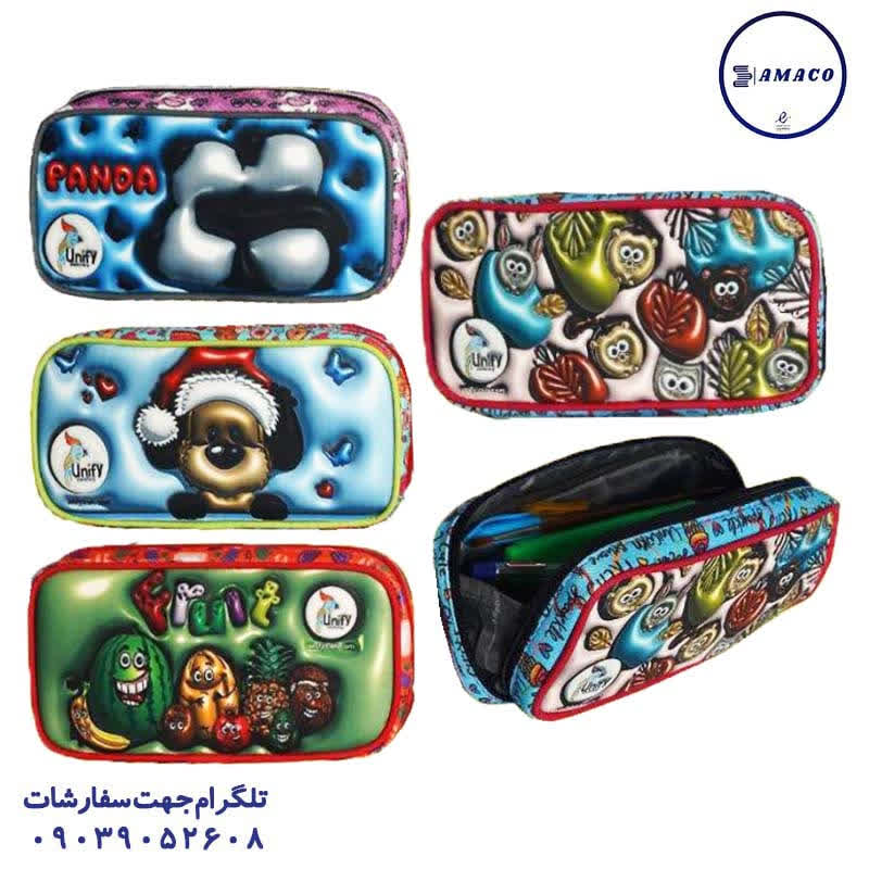 عکس جامدادی فانتزی جامدادی کد 3032 یونی فای