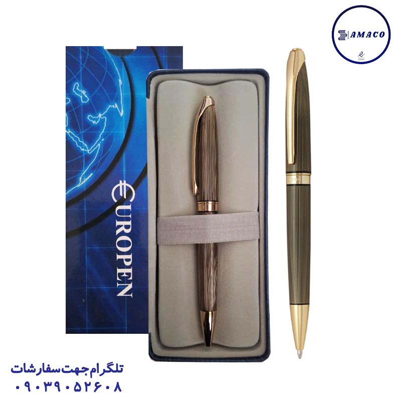 عکس خودکار خودکار رینگ مشکی راه راه طلایی BP یوروپن