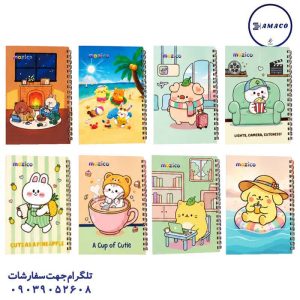 عکس دفتر دفتر 50 نقاشی مخمل فنری فانتزی(72) موزیکو