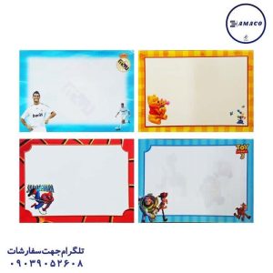 عکس ملزومات اداری تخته وایت برد مقوایی
