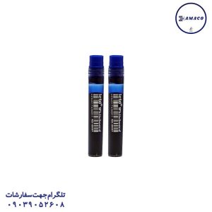 عکس نوشت افزار جوهر ماژیک وایت برد  آبی لتو