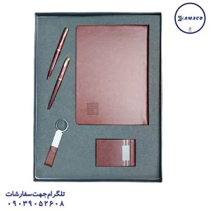 عکس سررسید و تقویم ست مدیریتی 5 تکه کد 906 و 907 فدک