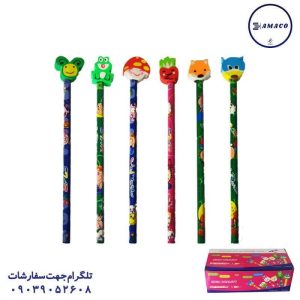 عکس مداد مداد سرپاکن دار فانتزی E01