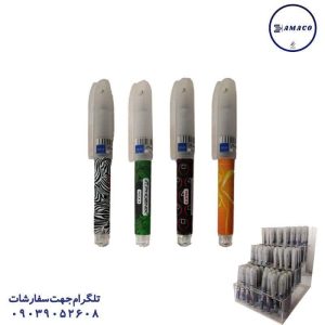 عکس نوشت افزار روان نویس کوتاه هالک طرحدار فونیکس