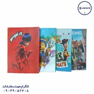 عکس دفتر کلاسوری کلاسور 4 حلقه رویالکس