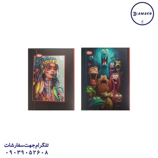 عکس لوازم کمک آموزشی کلاسور 100 قفل فلز 1428 کلیپس