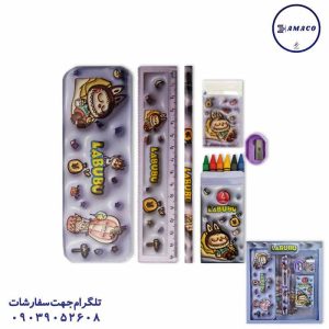 عکس تحریر فانتزی ست تحریر جامدادی دار کد 8015