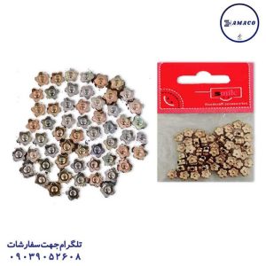 عکس لوازم کمک آموزشی مهره پلاستیکی کوچک اسمایل