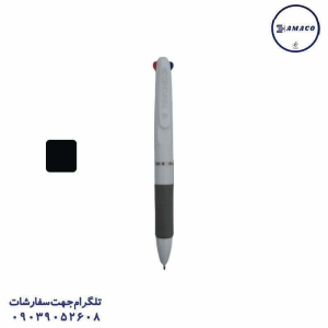 عکس نوشت افزار خودکار 3 رنگ اداری 516