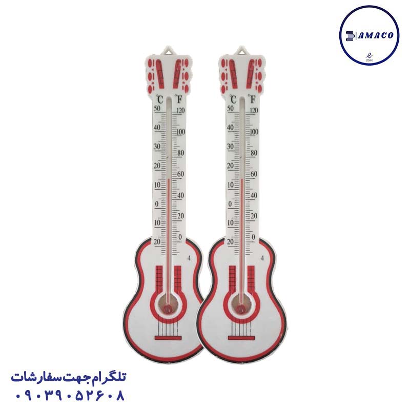 عکس لوازم کمک آموزشی دماسنج طرح گیتار
