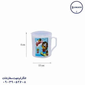 عکس لوازم مهدکودک لیوان 2 جداره دایره کارا