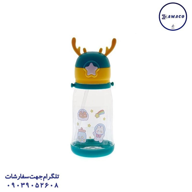 خرید قمقمه گوزنی عکس لوازم مهدکودک قمقمه گوزنی