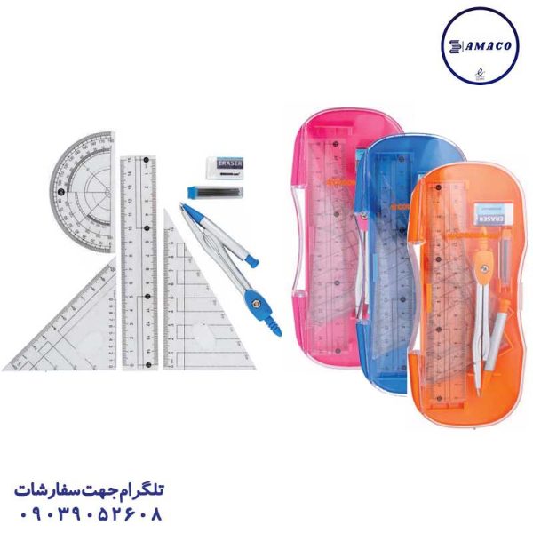 عکس لوازم ریاضی ست پرگار 616 کرونا