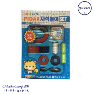 عکس لوازم کمک آموزشی ست آهنربا قطب نما دار