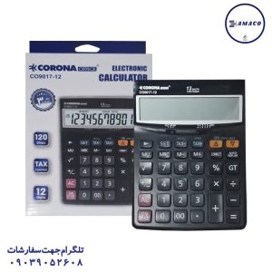 عکس ماشین حساب ماشین حساب 12 رقمی کد 9017 کرونا