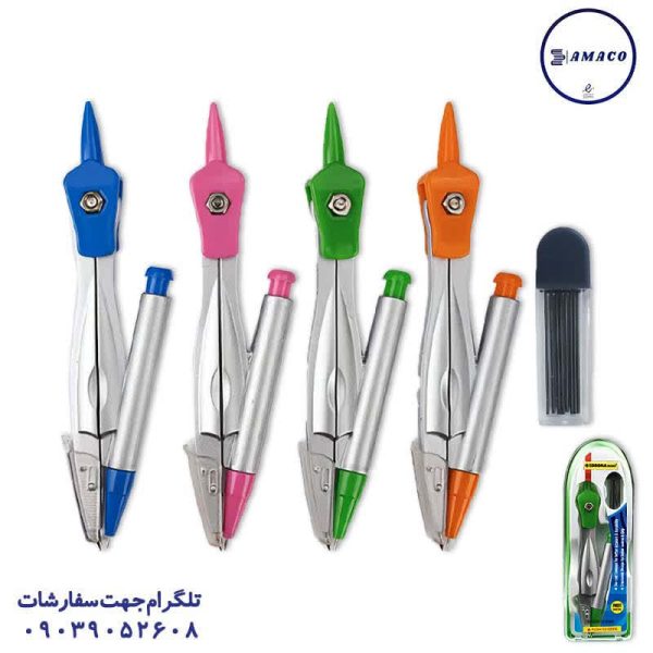 عکس لوازم ریاضی پرگار اتودی 1025 (20*360) کرونا