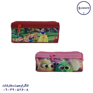 عکس سایر جامدادی 2 زیپ فانتزی