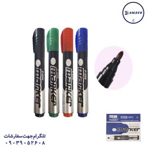 عکس نوشت افزار ماژیک معمولی 550 رنگ جور
