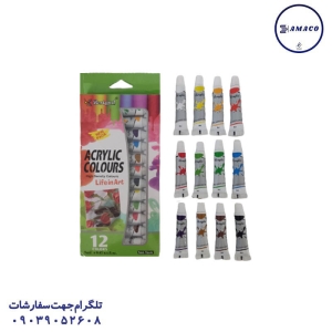 عکس لوازم هنری رنگ اکرلیک 9 میل 912