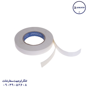 عکس چسب نواری چسب 2 طرفه پوست پیازی 30 یارد جانسون