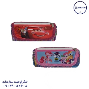 عکس سایر جامدادی 3 زیپ فانتزی اطلس