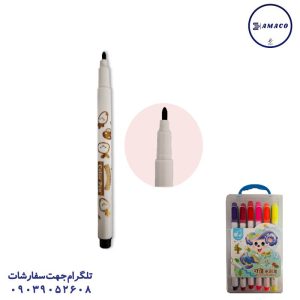 عکس نوشت افزار ماژیک 12  رنگ کیفی 206