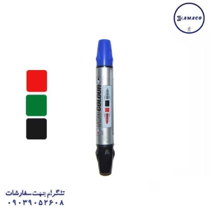 عکس نوشت افزار ماژیک وایت برد 2 سر  1008