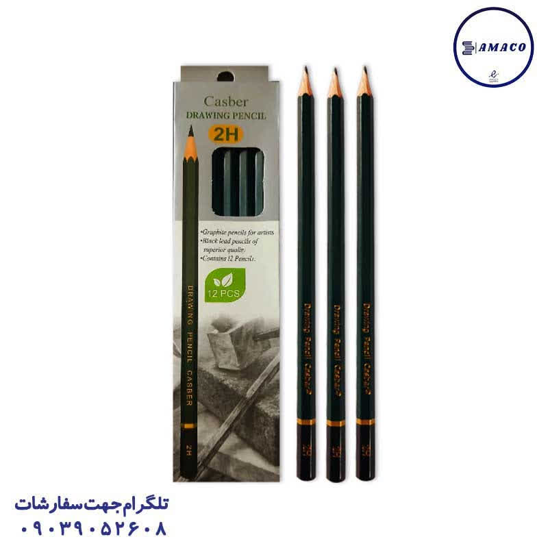 خرید مداد طراحی casber عکس دفتر طراحی مداد طراحی casber