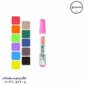 عکس ماژیک ماژیک وایت برد 12 رنگ 8806