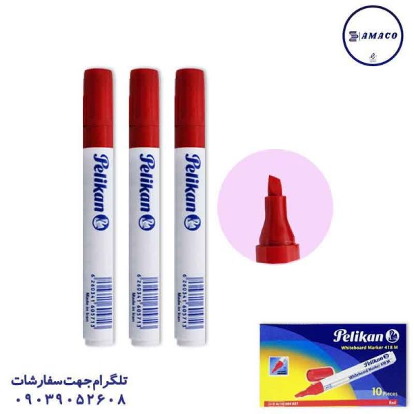 عکس نوشت افزار ماژیک وایت برد پلیکان