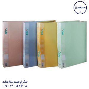 استایل - کلربوک 60 برگ فسفری/پاستلی