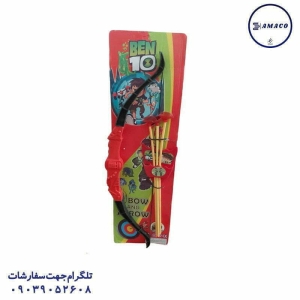 عکس اسباب بازی های پسرانه تیرکمان بن تن روکارتی (ب)