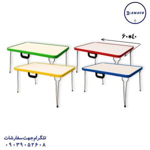 عکس ملزومات اداری میز تحریر وایت بردی 40*60