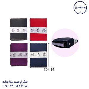 عکس دفترچه یادداشت کلاسوری چرمی راشن