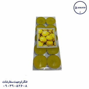 عکس لوازم جشن شمع وارمر 10 عددی رنگی عطری تولد