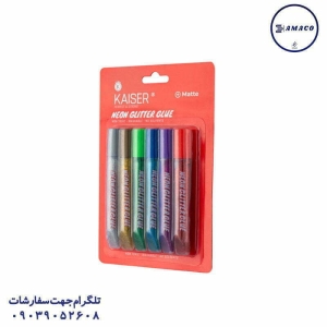 عکس چسب مایع چسب اکلیلی 6 عددی مات و شفاف کایزر