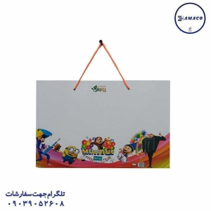 عکس تخته وایت برد / میز تحریر تخته 25*35 رویش